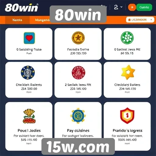 Novas funcionalidades do site 80win para jogadores